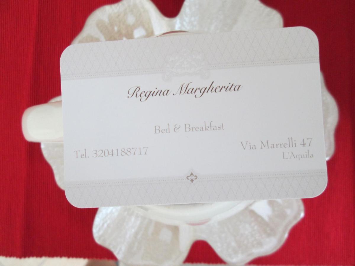 B&B Regina Margherita LʼAquila Екстериор снимка